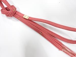 未使用品　正絹　手組帯締め